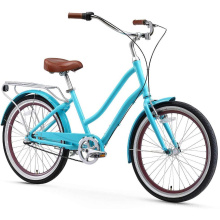 24" 7s Aluminum Alloy Frame Beach Cruiser Bike